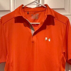 Under Armour Golf Polo Shirt Mens Medium